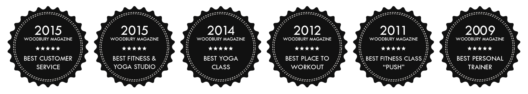 Awards Energy has won for being a great place to exercise and workout